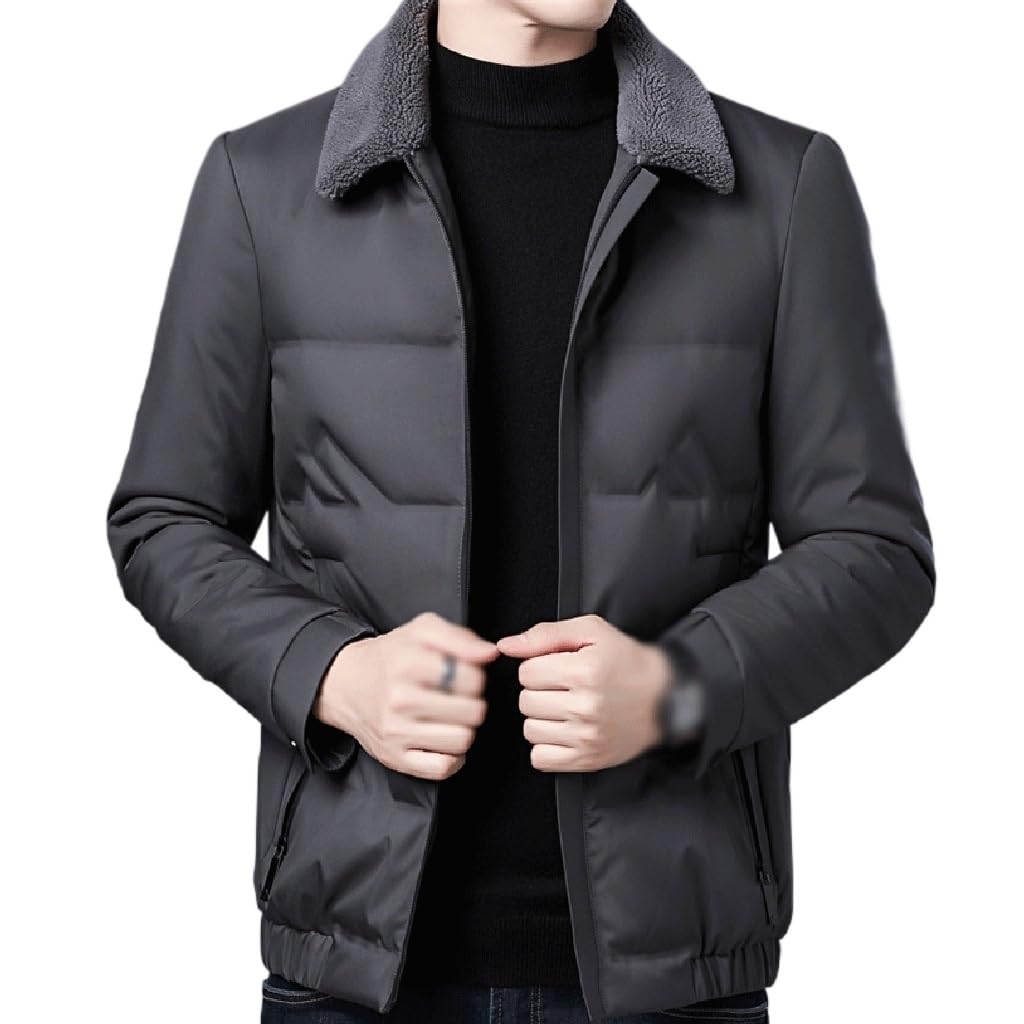 Amazon.com: YMGSCC Dad's Winter Jacket, Winter Down Jacket, Men's